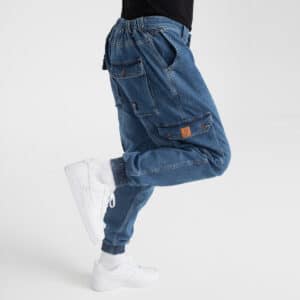 skinny jean cargo pants